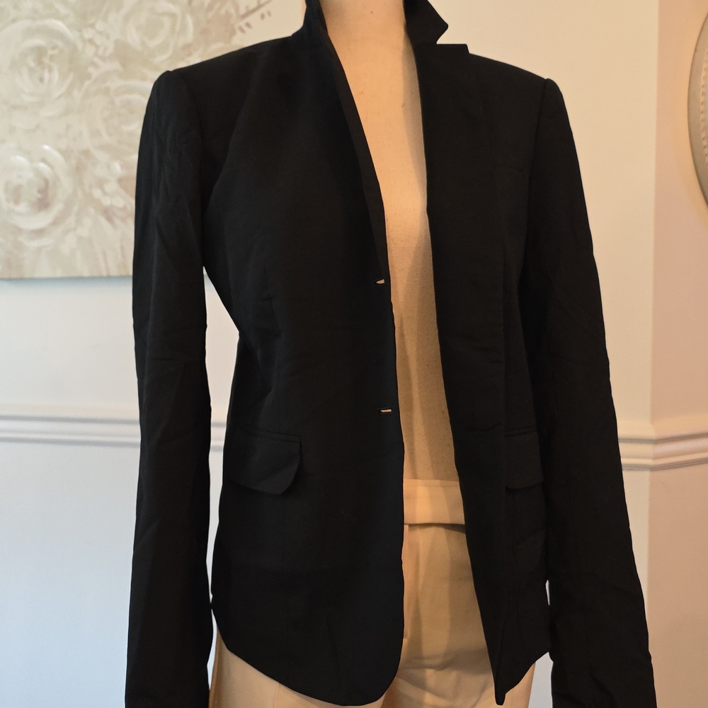 Helmut LANG Elegant Black Women's Blazer